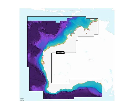 GARMIN NVPC026R NAVIONICS VISION+ AUSTRALIA, WEST JūRLAPIAI, 010-C1280-00