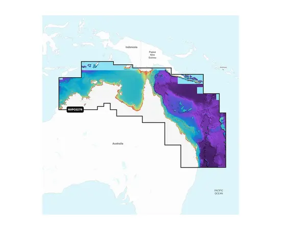 GARMIN NVPC027R NAVIONICS VISION+ AUSTRALIA, NORTHEAST JūRLAPIAI, 010-C1281-00