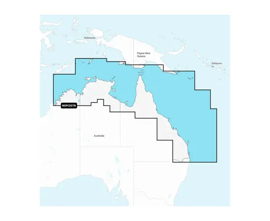 GARMIN NSPC027R NAVIONICS+ AUSTRALIA, NORTHEAST JūRLAPIAI, 010-C1281-20