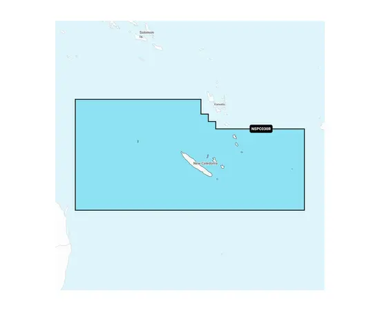 GARMIN NSPC030R NAVIONICS+ NEW CALEDONIA JūRLAPIAI, 010-C1284-20