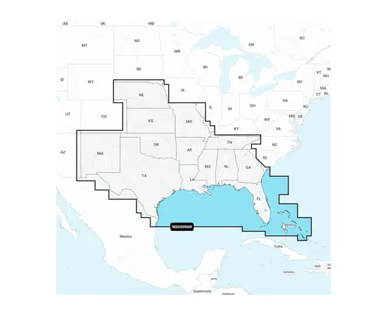 GARMIN NSUS006R NAVIONICS+ U.S. SOUTH JūRLAPIAI, 010-C1290-20