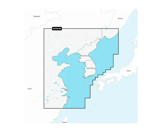 GARMIN NAAE018R NAVIONICS+ YELLOW SEA JūRLAPIAI, 010-C1296-30