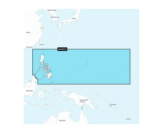 GARMIN NAAE021R NAVIONICS+ PHILIPPINES JūRLAPIAI, 010-C1299-30