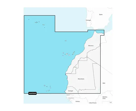 GARMIN NAAF004R NAVIONICS+ AFRICA, NORTHWEST JūRLAPIAI, 010-C1306-30