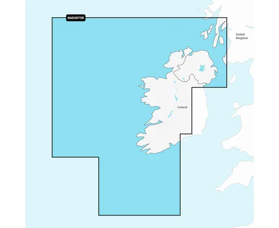 GARMIN NAEU075R NAVIONICS+ IRELAND, WEST COAST JūRLAPIAI, 010-C1312-30