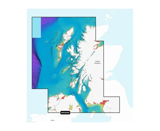 GARMIN NPEU006R NAVIONICS PLATINUM+ SCOTLAND, WEST COAST JūRLAPIAI, 010-C1313-40