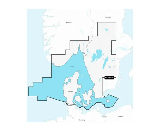 GARMIN NAEU042R NAVIONICS+ OSLO TO TRELLEBORG JūRLAPIAI, 010-C1324-30