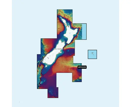 GARMIN NPPC029R NAVIONICS PLATINUM+ NEW ZEALAND JūRLAPIAI, 010-C1362-40