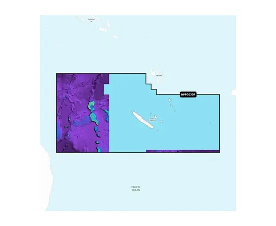 GARMIN NPPC030R NAVIONICS PLATINUM+ NEW CALEDONIA JūRLAPIAI, 010-C1363-40