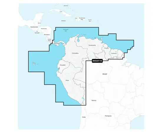 GARMIN NSSA011R NAVIONICS+ S. AMERICA NORTH JūRLAPIAI, 010-C1452-20