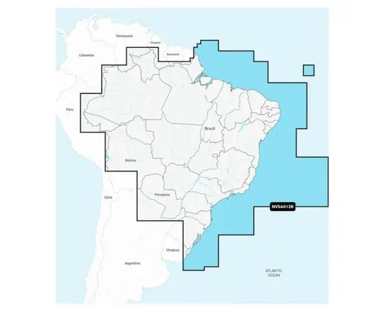 GARMIN NVSA012R NAVIONICS VISION+ BRAZIL JūRLAPIAI, 010-C1453-00