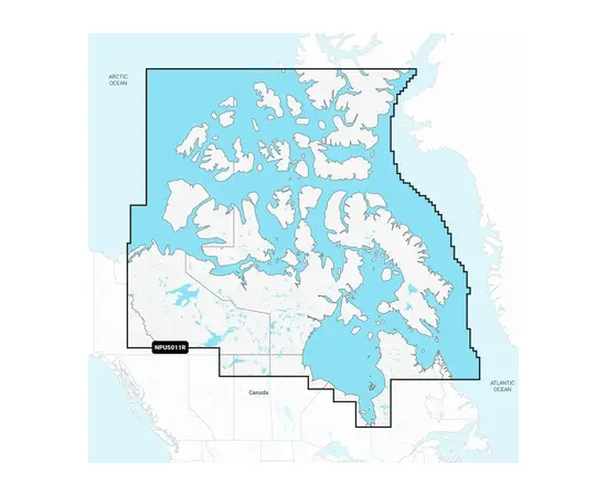 GARMIN NPUS011R NAVIONICS PLATINUM+ CANADA NORTH JūRLAPIAI, 010-C1462-40