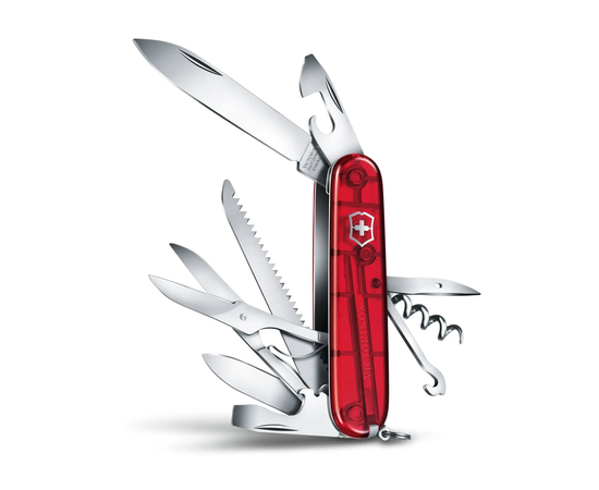 VICTORINOX HUNTSMAN 1.3713.T, KIšENINIS šVEICARIšKAS PEILIS, 1.3713.T