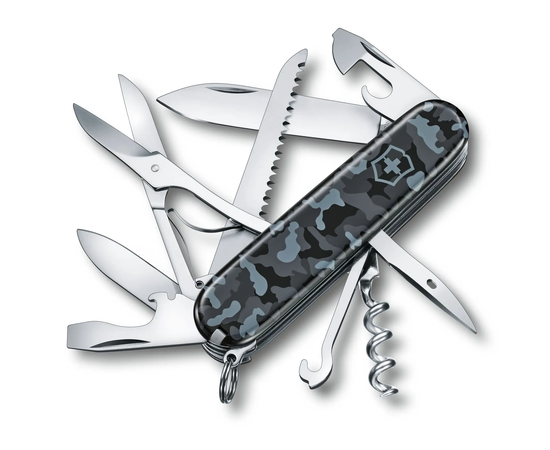 VICTORINOX HUNTSMAN NAVY CAMO 1.3713.942, KIšENINIS šVEICARIšKAS PEILIS, 1.3713.T