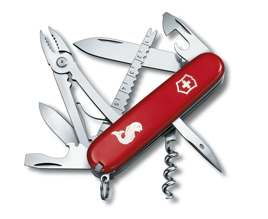 ŠVEICARIšKAS PEILIUKAS VICTORINOX ANGLER, 1.3653.72