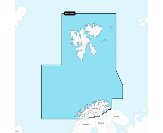 GARMIN NAEU054R NAVIONICS+ NORWAY, VESTFJORDEN TO SVALBARD JūRLAPIAI, 010-C1332-30