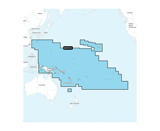 GARMIN NAPC014L NAVIONICS+ PACIFIC ISLANDS JūRLAPIAI, 010-C1358-30