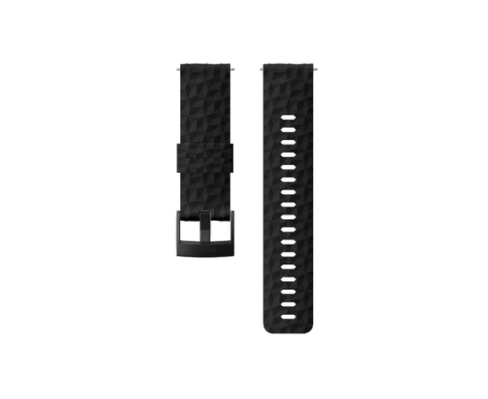 SUUNTO 24MM SILICONE BLACK APYRANKė, SS050221000