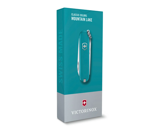 ŠVEICARIšKAS PEILIUKAS VICTORINOX CLASSIC SD MOUNTAIN LAKE, 0.6223.23G