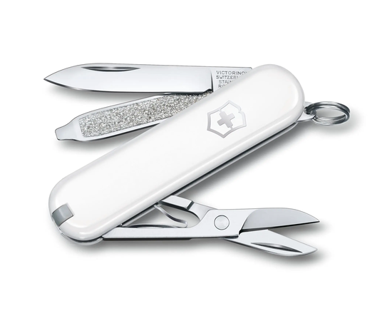 ŠVEICARIšKAS PEILIUKAS VICTORINOX CLASSIC FALLING SD SNOW, 0.6223.7G
