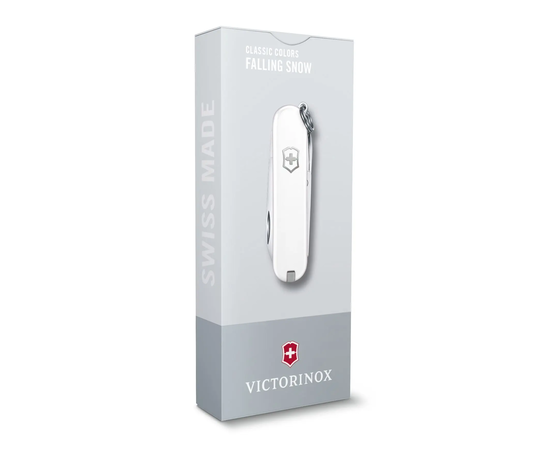 ŠVEICARIšKAS PEILIUKAS VICTORINOX CLASSIC FALLING SD SNOW, 0.6223.7G
