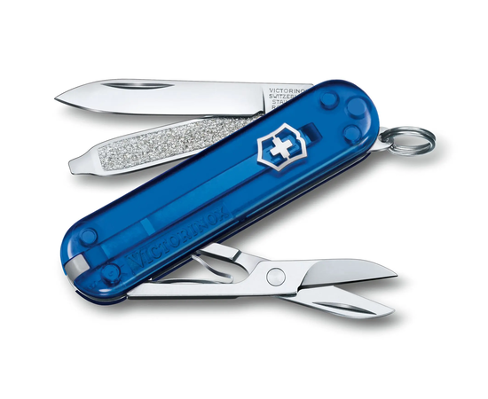 ŠVEICARIšKAS PEILIUKAS VICTORINOX CLASSIC SD DEEP OCEAN, 0.6223.T2G