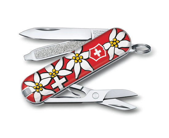ŠVEICARIšKAS PEILIUKAS VICTORINOX CLASSIC SD EDELWEISS, 0.6223.840