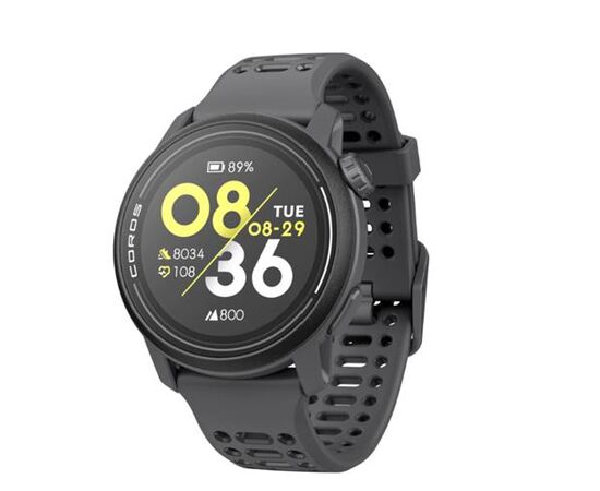 COROS PACE 3 GPS SPORT WATCH BLACK W/ SILICONE BAND, WPACE3-BLK