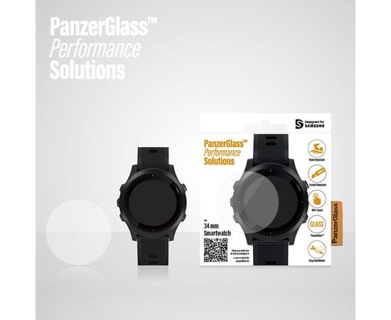 PANZERGLASS EKRANO APSAUGA IšMANIAJAM LAIKRODžIUI, 34 MM, 3606