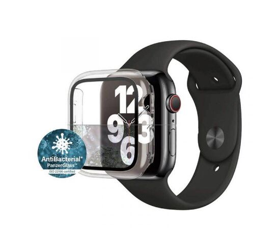 PANZERGLASS VISO KORPUSO APPLE WATCH SERIES 4/5/6/SE 44MM EKRANO APSAUGA, 3643