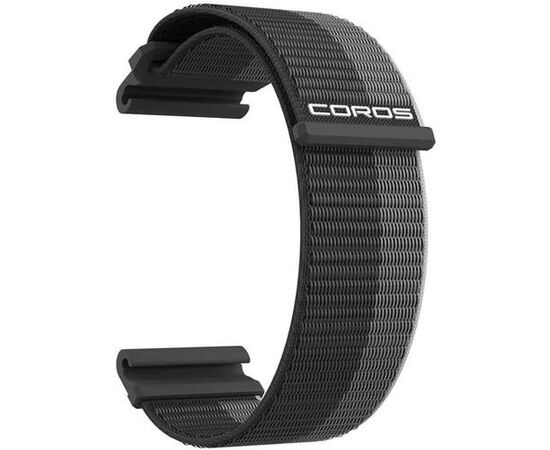 COROS VERTIX 2 NAILONO DIRžELIS, JUODA, WVTX2-WB-BLK-N