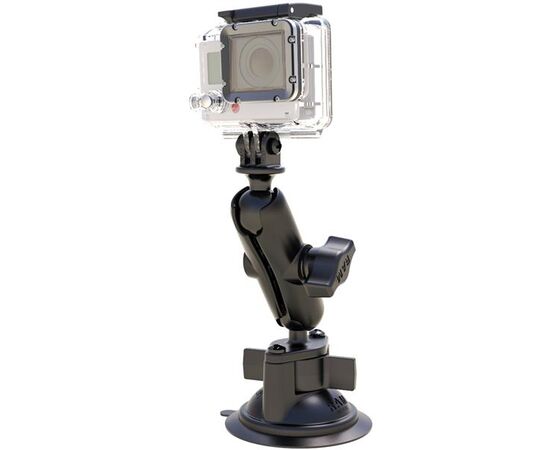 RAM MNT SHORT GOPRO SUCTION BASE, RAM-B-166-A-GOP1