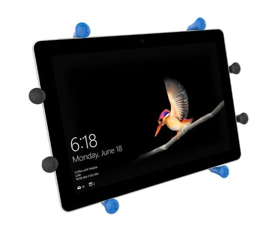 RAM X-GRIP UNIVERSAL 10" TABLET HOLDER DESIGNED FOR SURFACE GO, RAM-HOL-UN9-DFSU