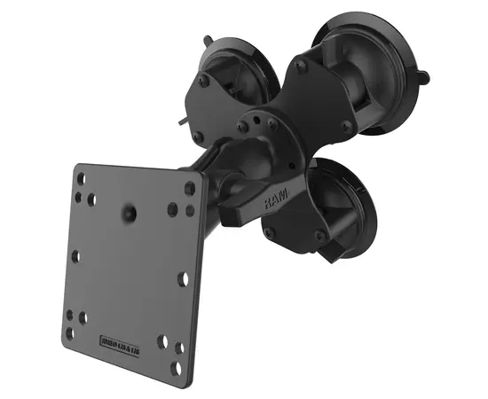 RAM MOUNT VESA PLATE TRIPLE SUCTION, RAM-101U-B-SPX1