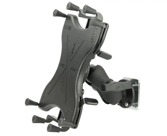 RAM MOUNT AND X-GRIP FOR 9-10" TABLETS AND BACKING PLATE, RAM-101B2-UN9U