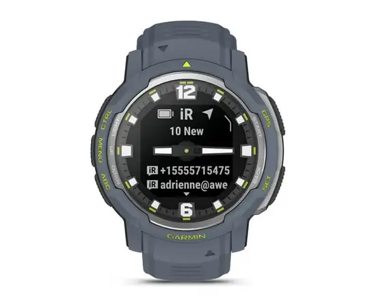 GARMIN INSTINCT CROSSOVER - STANDARD EDITION MėLYNO GRANITO SPALVOS, 010-02730-04