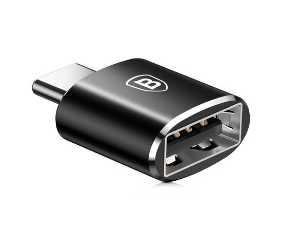 ADAPTERIS BASEUS USB-A TO TYPE-C OTG JUODAS CATOTG-01, 6953156263512