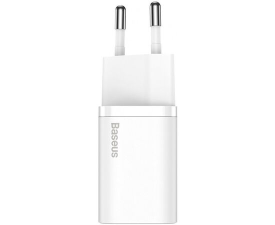 ĮKROVIKLIS BASEUS SUPER SI 25W + TYPE-C 1.0M BALTAS TZCCSUP-L02, 6953156206038