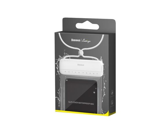 ATSPARUS VANDENIUI DėKLAS BASEUS LETS GO SLIP COVER WATERPROOF BAG BALTAS ACFSD-D02, 6953156220805