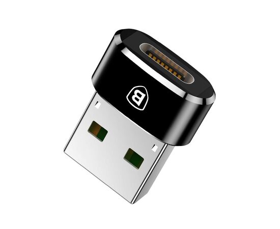 ADAPTERIS BASEUS TYPE-C TO USB-A JUODAS CAAOTG-01, 52207