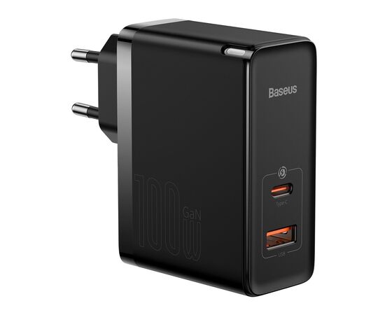 ĮKROVIKLIS BASEUS GAN5 PRO TYPE-C/USB 100W JUODAS CCGP090201, 52258