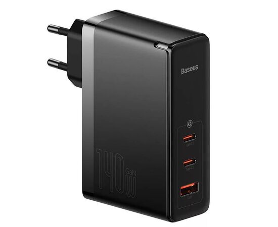 ĮKROVIKLIS BASEUS GAN5 PRO 2XTYPE-C/USB 140W JUODAS CCGP100201, 52260