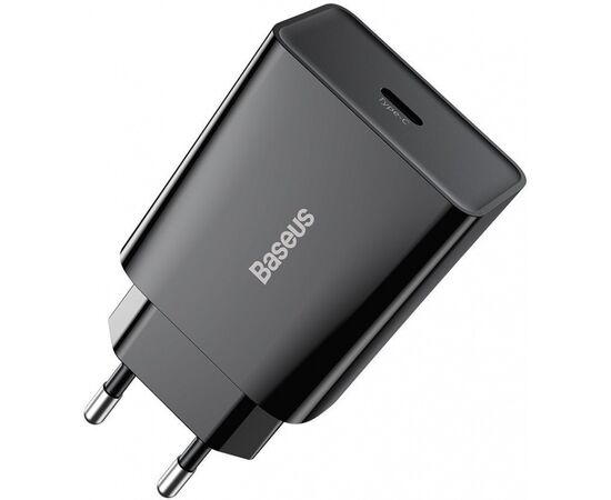 ĮKROVIKLIS BASEUS SPEED MINI QUICK CHARGER 1C 20W JUODAS CCFS-SN01, 52262