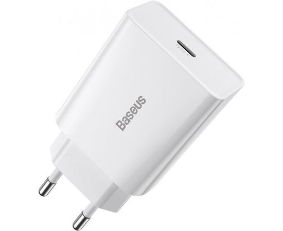 ĮKROVIKLIS BASEUS SPEED MINI QUICK CHARGER 1C 20W BALTAS CCFS-SN02, 52263