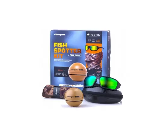 DEEPER SMART SONAR CHIRP+ 2 PACKET IN A FISH SPOTTER KIT 2023 RINKINYS, ITGAM1483