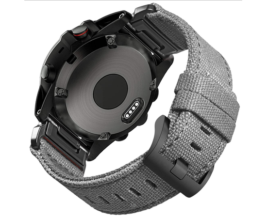 HEMSUT NAILONINė APYRANKė GARMIN LAIKRODžIAMS SU QUICKFIT INSTINCT, HGA136GREY