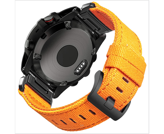 HEMSUT NAILONINė APYRANKė GARMIN LAIKRODžIAMS SU QUICKFIT INSTINCT, HGA136ORANGE