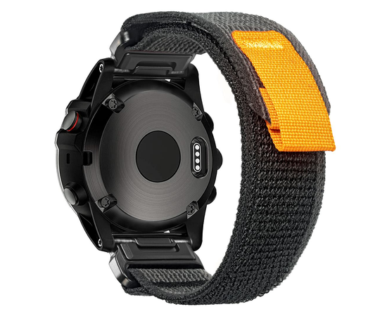 HEMSUT NAILONINė APYRANKė GARMIN LAIKRODžIAMS SU QUICKFIT UNITY TRAIL LOOP, 140BLACK