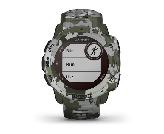 GARMIN INSTINCT SOLAR – CAMO EDITION RUDAI KAMUFLIAžINėS SPALVOS, 010-02293-06
