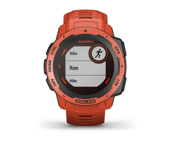 GARMIN INSTINCT SOLAR RAUDONOS SPALVOS, 010-02293-20